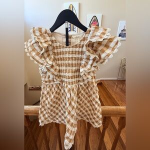 *Like New* EUC Girls Sz 14 Matilda Jane 365 Firefly flutter sleeve top